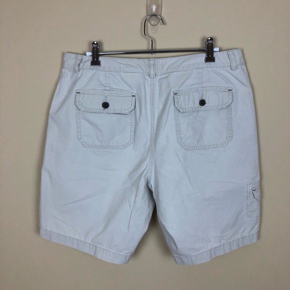 Eddie Bauer Khaki Cargo Shorts - Picture 3 of 4